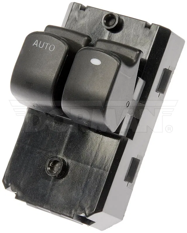 901-232 – DORMAN Power Window Switch, OE Replacement Illuminated 2 Buttons Black Plastic Single